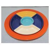 Vintage Fiesta relish tray