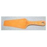 Kitchen Kraft RARE pumpkin glaze cake server, nick