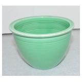 Vintage Fiesta #1 mixing bowl, green, inside