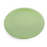 Vintage Fiesta 15" chop plate, dark green