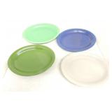 Vintage Fiesta oval platter group, 4 mixed