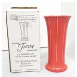 Fiesta Post 86 8" vase, scarlet, NIB