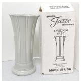 Fiesta Post 86 medium vase, gray, NIB