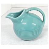 Harlequin novelty creamer, unusual green/blue
