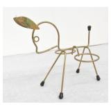 Harlequin wire donkey shaker holder