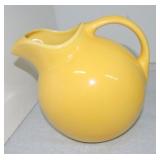 Harlequin service water ball jug, yellow