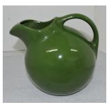 Harlequin service water ball jug, dark green
