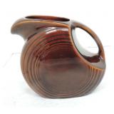 Fiesta Post 86 Amberstone disc water pitcher