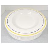 Fiesta Post 86 lot of 6 pasta bowls