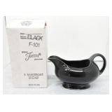 Fiesta Post 86 sauce boat, black, NIB