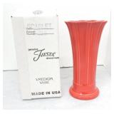 Fiesta Post 86 medium vase, scarlet, NIB