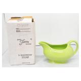 Fiesta Post 86 sauce boat, chartreuse, NIB