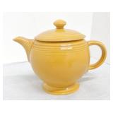 Vintage Fiesta medium teapot, antique gold