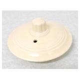 Vintage Fiesta medium teapot lid, ivory