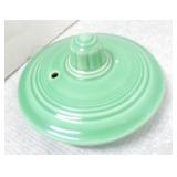 Vintage Fiesta medium teapot lid, green