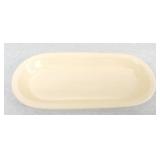 Vintage Fiesta utility tray, ivory