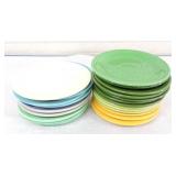 Vintage Fiesta lot of 23 - 7" plates, various