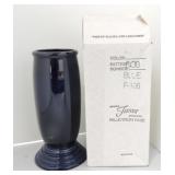 Fiesta Post 86 Millennium vase, cobalt, NIB
