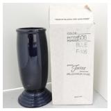 Fiesta Post 86 Millennium vase, cobalt, NIB