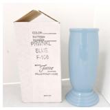 Fiesta Post 86 Millennium vase, periwinkle, NIB