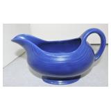 Vintage Fiesta sauce boat, cobalt