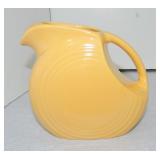 Vintage Fiesta disc juice pitcher, yellow
