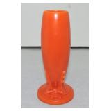 Vintage Fiesta bud vase, red