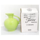 Fiesta Post 86 carafe, chartreuse, NIB