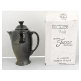Fiesta Post 86 coffee server, black, NIB