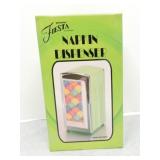 Fiesta Post 86 napkin dispenser, chartreuse, NIB