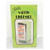 Fiesta Post 86 napkin dispenser, chartreuse, NIB