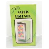 Fiesta Post 86 napkin dispenser, chartreuse, NIB