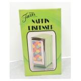 Fiesta Post 86 napkin dispenser, chartreuse, NIB