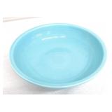 Vintage Fiesta 11 3/4" fruit bowl, turquoise