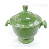 Vintage Fiesta sugar, dark green