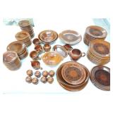Fiesta Post 86 Amberstone lot of 125 pieces