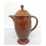 Fiesta Post 86 Amberstone coffee teapot