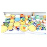 Vintage Fiesta and HLC lot of 148 pcs,