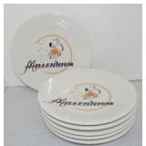 Fiesta Post 86 set of 6 - 9" Millennium plates