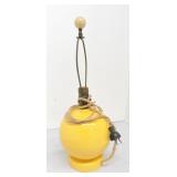 Yellow lamp base