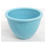 Vintage Fiesta #1 mixing bowl, turquoise, inside