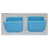 Fiesta Post 86 lot of 2 sugar packet holders,