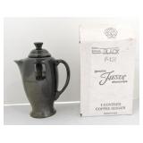 Fiesta Post 86 coffee server, black, NIB