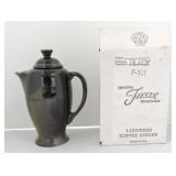 Fiesta Post 86 coffee server, black, NIB