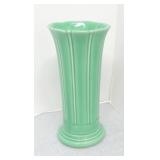 Vintage Fiesta 8" flower vase, green