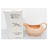 Fiesta Post 86 sauce boat, apricot, NIB