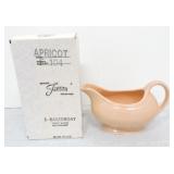 Fiesta Post 86 sauce boat, apricot, NIB