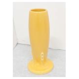 Vintage Fiesta bud vase, yellow