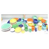 Vintage Fiesta lot of 71 pieces, various