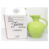 Fiesta Post 86 carafe, chartreuse, NIB